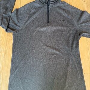 Men’s G/FORE Charcoal Quarter-Zip Pullover - Size Medium - EUC